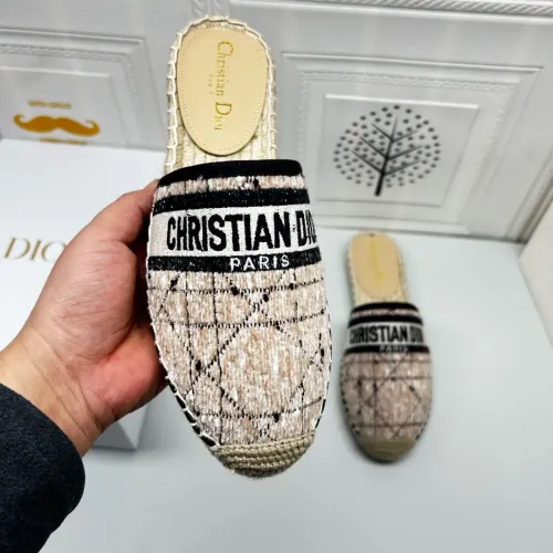 Replica Christian Dior Slippers For Women #1441549 $80.00 USD for Wholesale