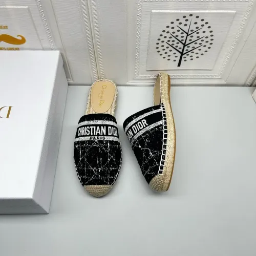 Wholesale Christian Dior Slippers For Women #1441551 $80.00 USD, Wholesale Quality Replica Christian Dior Slippers