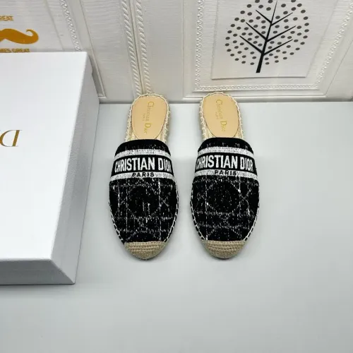 Replica Christian Dior Slippers For Women #1441551 $80.00 USD for Wholesale