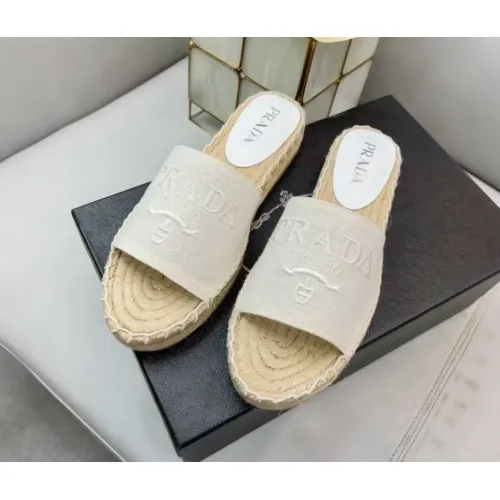 Replica Prada Slippers For Women #1441552 $80.00 USD for Wholesale