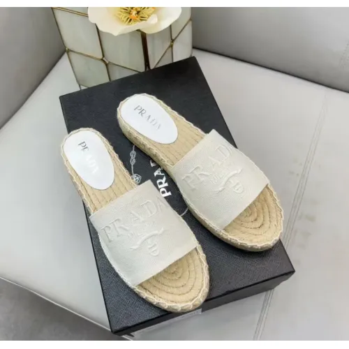 Replica Prada Slippers For Women #1441552 $80.00 USD for Wholesale