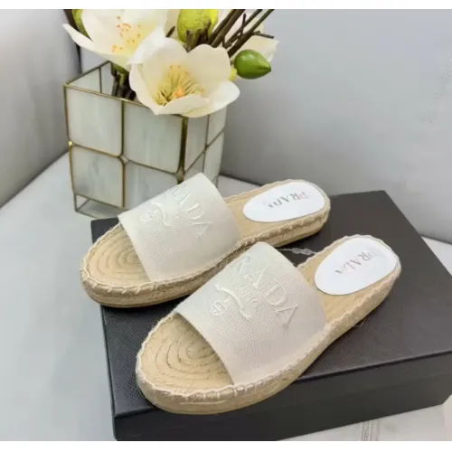 Replica Prada Slippers For Women #1441552 $80.00 USD for Wholesale