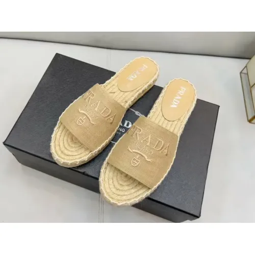 Replica Prada Slippers For Women #1441555 $80.00 USD for Wholesale