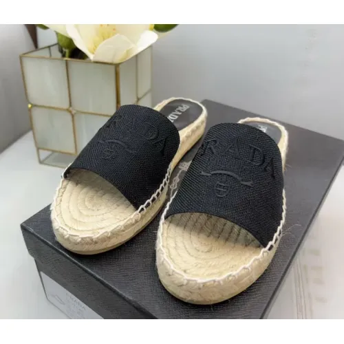 Replica Prada Slippers For Women #1441556 $80.00 USD for Wholesale