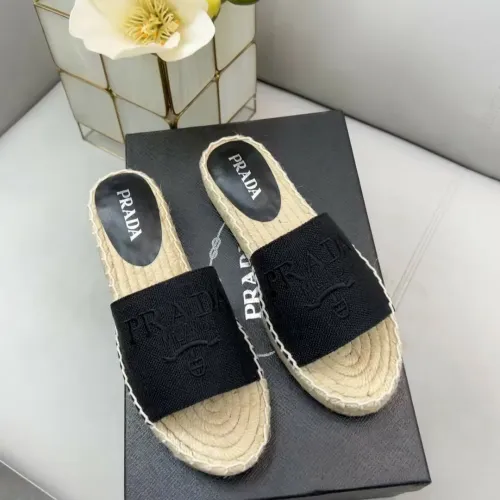 Replica Prada Slippers For Women #1441556 $80.00 USD for Wholesale