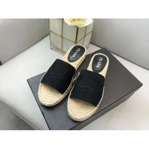 Replica Prada Slippers For Women #1441556 $80.00 USD for Wholesale
