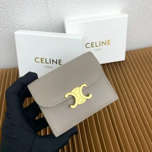 Wholesale Celine Card Holders For Women #1441650 $40.00 USD, Wholesale Quality Replica Celine Wallets