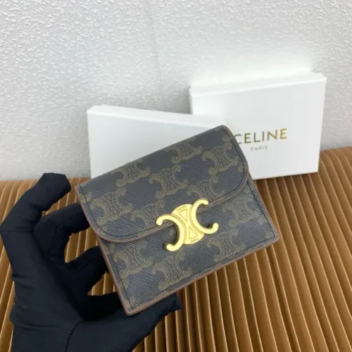 Wholesale Celine Card Holders For Women #1441652 $40.00 USD, Wholesale Quality Replica Celine Wallets