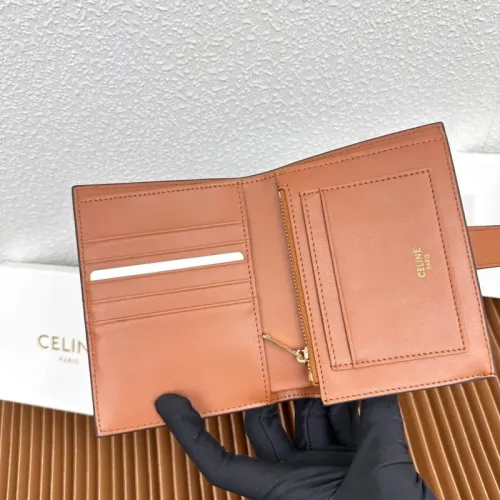 Replica Celine Wallets For Women #1441655 $42.00 USD for Wholesale