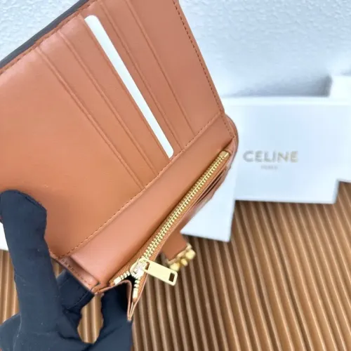 Replica Celine Wallets For Women #1441655 $42.00 USD for Wholesale