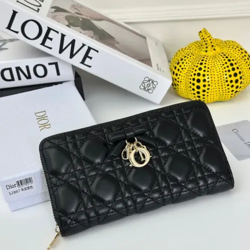 Wholesale Christian Dior Long Wallets For Women #1441671 $45.00 USD, Wholesale Quality Replica Christian Dior Wallets