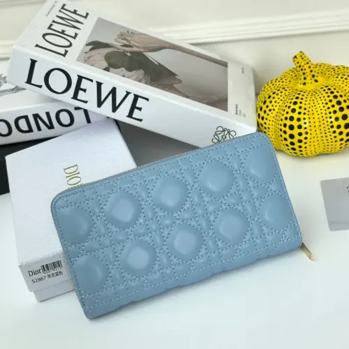 Replica Christian Dior Long Wallets For Women #1441672 $45.00 USD for Wholesale