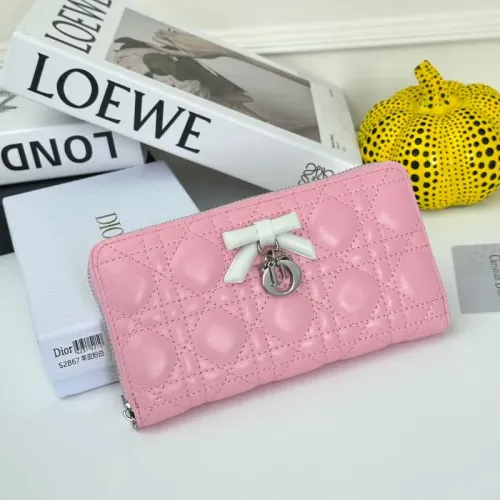Wholesale Christian Dior Long Wallets For Women #1441673 $45.00 USD, Wholesale Quality Replica Christian Dior Wallets