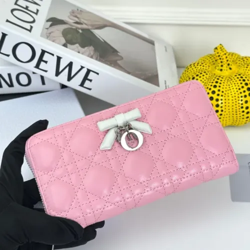 Replica Christian Dior Long Wallets For Women #1441673 $45.00 USD for Wholesale