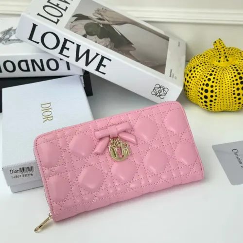Wholesale Christian Dior Long Wallets For Women #1441674 $45.00 USD, Wholesale Quality Replica Christian Dior Wallets
