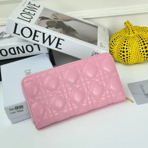Replica Christian Dior Long Wallets For Women #1441674 $45.00 USD for Wholesale