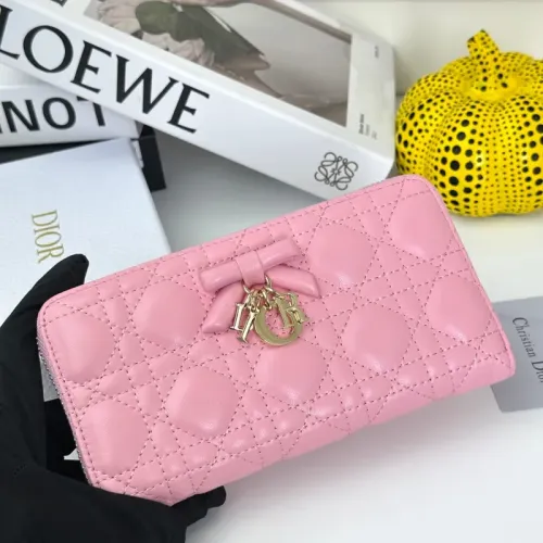 Replica Christian Dior Long Wallets For Women #1441674 $45.00 USD for Wholesale