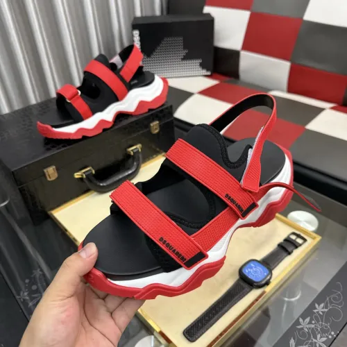 Wholesale Dsquared Sandal For Men #1441798 $76.00 USD, Wholesale Quality Replica Dsquared Sandal