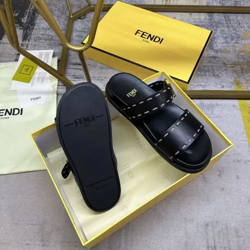 Replica Fendi Slippers For Women #1441819 $85.00 USD for Wholesale