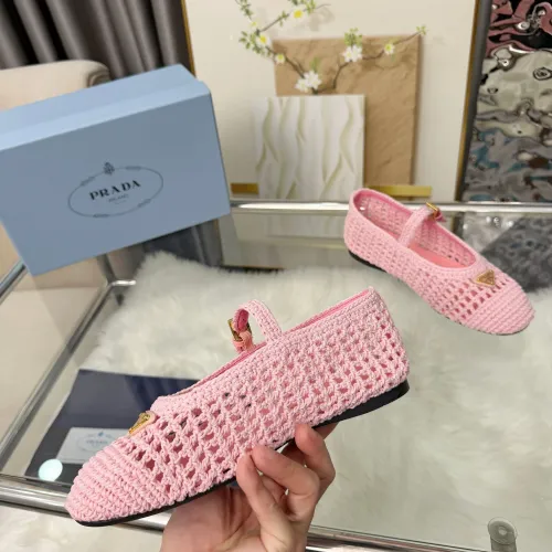 Replica Prada Flat Shoes For Women #1441821 $122.00 USD for Wholesale