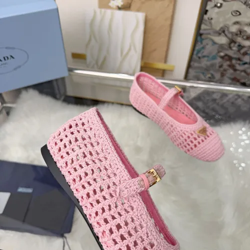 Replica Prada Flat Shoes For Women #1441821 $122.00 USD for Wholesale