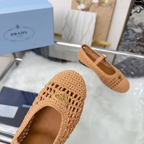 Replica Prada Flat Shoes For Women #1441822 $122.00 USD for Wholesale