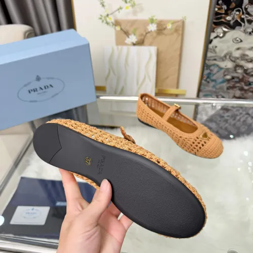 Replica Prada Flat Shoes For Women #1441822 $122.00 USD for Wholesale