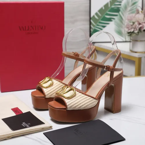 Wholesale Valentino Sandal For Women #1441838 $122.00 USD, Wholesale Quality Replica Valentino Sandal