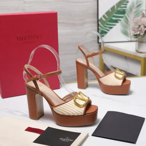 Replica Valentino Sandal For Women #1441838 $122.00 USD for Wholesale