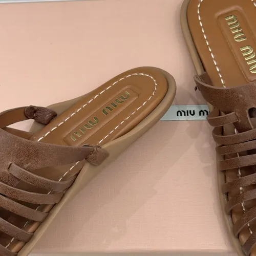Replica MIU MIU Slippers For Women #1441844 $102.00 USD for Wholesale
