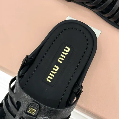 Replica MIU MIU Slippers For Women #1441846 $102.00 USD for Wholesale