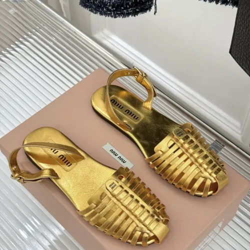 Replica MIU MIU Sandal For Women #1441847 $102.00 USD for Wholesale