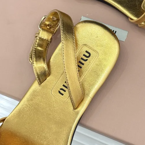 Replica MIU MIU Sandal For Women #1441847 $102.00 USD for Wholesale
