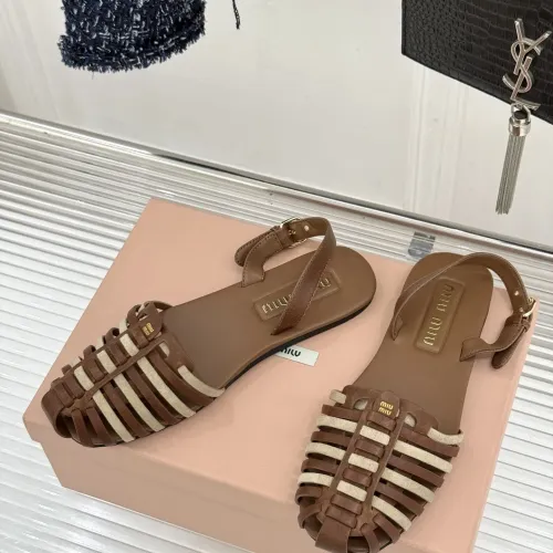 Wholesale MIU MIU Sandal For Women #1441848 $102.00 USD, Wholesale Quality Replica MIU MIU Sandal