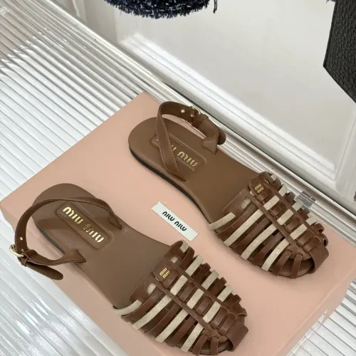 Replica MIU MIU Sandal For Women #1441848 $102.00 USD for Wholesale