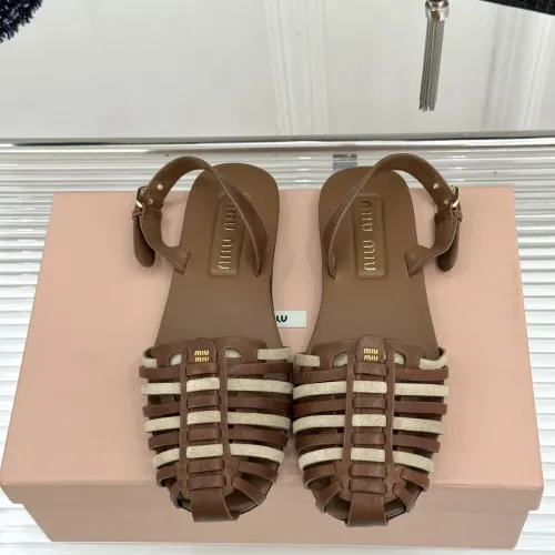 Replica MIU MIU Sandal For Women #1441848 $102.00 USD for Wholesale