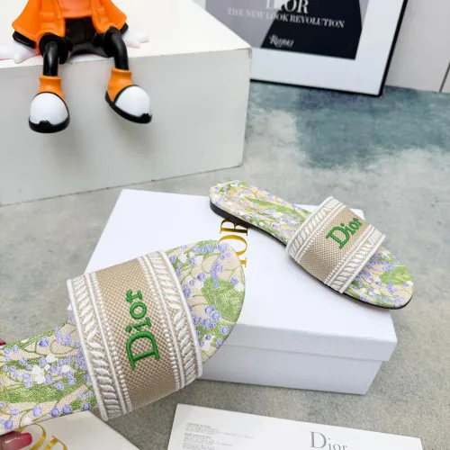 Replica Christian Dior Slippers For Women #1441849 $76.00 USD for Wholesale