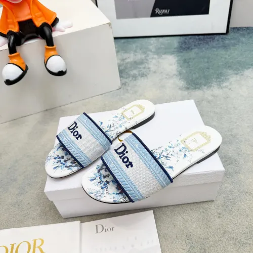 Wholesale Christian Dior Slippers For Women #1441850 $76.00 USD, Wholesale Quality Replica Christian Dior Slippers