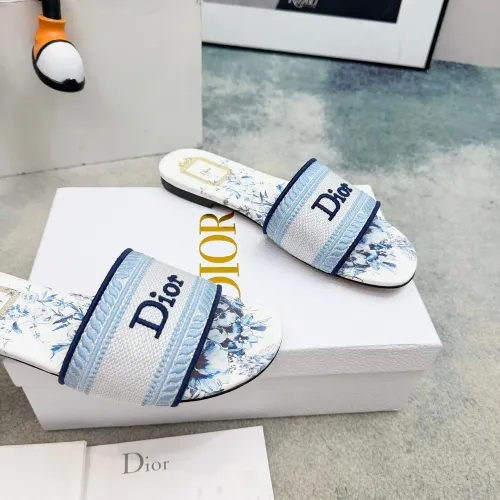 Replica Christian Dior Slippers For Women #1441850 $76.00 USD for Wholesale