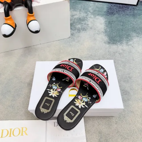 Replica Christian Dior Slippers For Women #1441851 $76.00 USD for Wholesale
