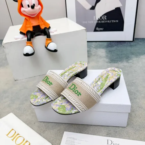 Wholesale Christian Dior Slippers For Women #1441852 $82.00 USD, Wholesale Quality Replica Christian Dior Slippers