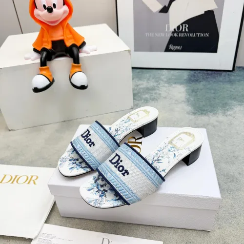 Wholesale Christian Dior Slippers For Women #1441853 $82.00 USD, Wholesale Quality Replica Christian Dior Slippers