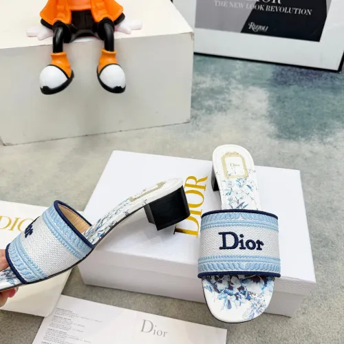 Replica Christian Dior Slippers For Women #1441853 $82.00 USD for Wholesale