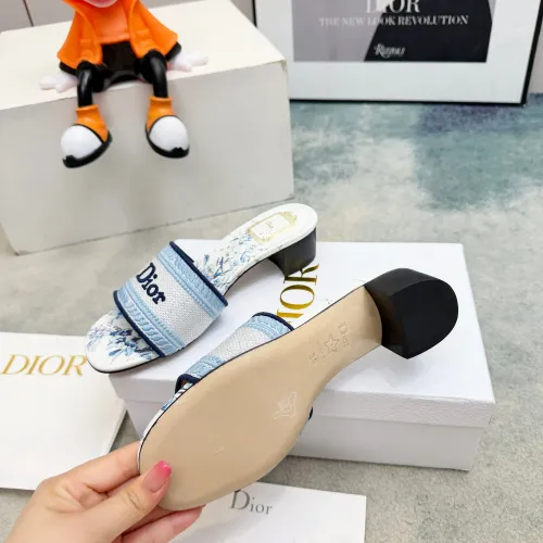 Replica Christian Dior Slippers For Women #1441853 $82.00 USD for Wholesale