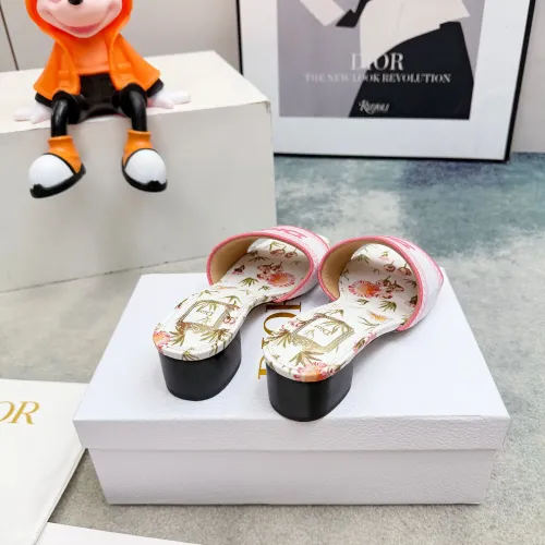 Replica Christian Dior Slippers For Women #1441854 $82.00 USD for Wholesale