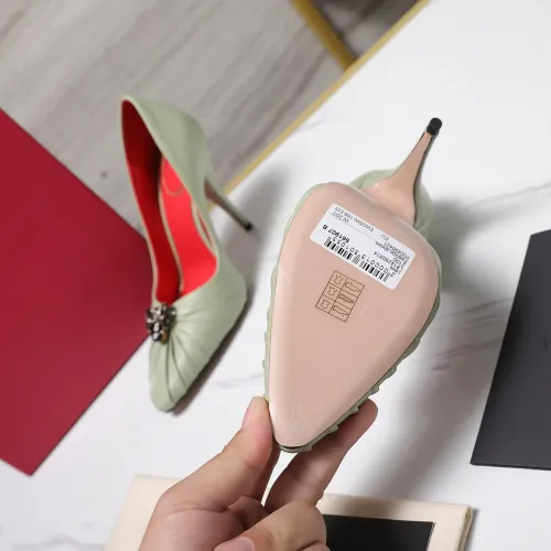 Replica Valentino High-Heeled Shoes For Women #1441857 $112.00 USD for Wholesale