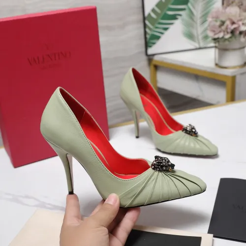 Replica Valentino High-Heeled Shoes For Women #1441857 $112.00 USD for Wholesale
