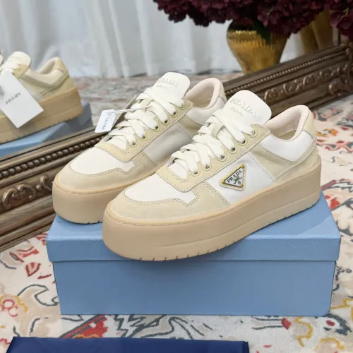 Wholesale Prada Casual Shoes For Women #1441872 $102.00 USD, Wholesale Quality Replica Prada Casual Shoes