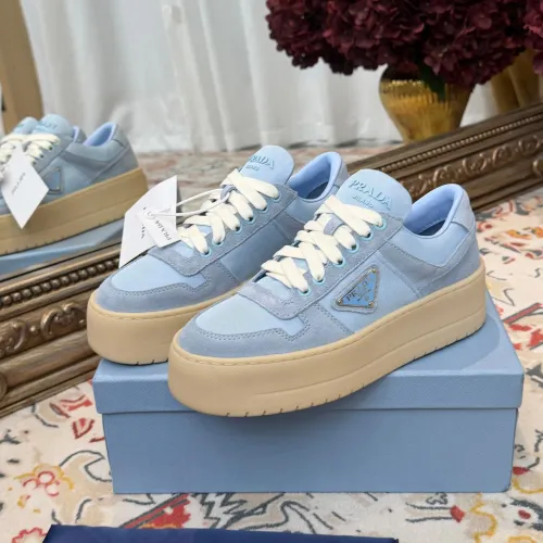 Wholesale Prada Casual Shoes For Women #1441874 $102.00 USD, Wholesale Quality Replica Prada Casual Shoes