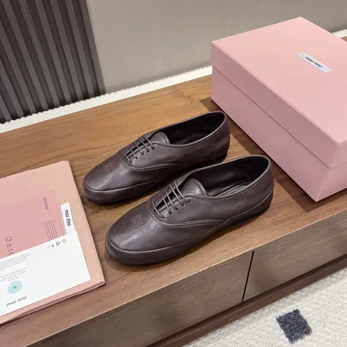 Replica MIU MIU Flat Shoes For Women #1441884 $96.00 USD for Wholesale